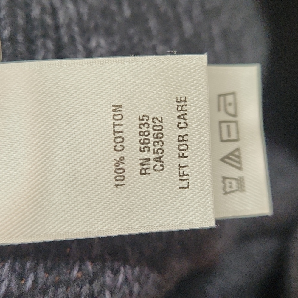 Cabela's Navy Blue Zip-Up Sweater - Picture 4 of 6